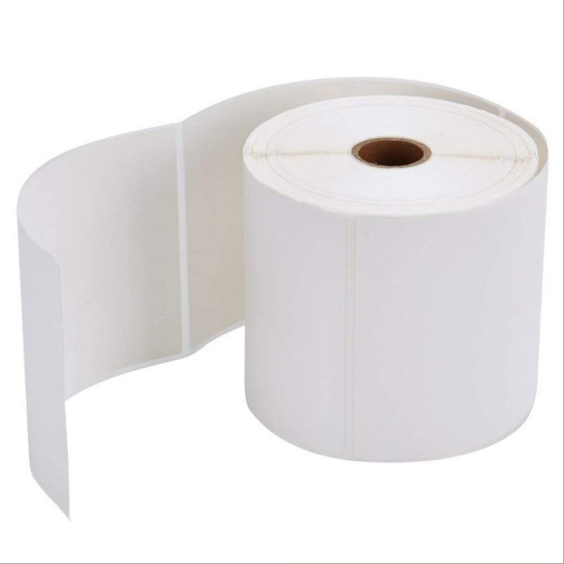 

[ TJ ] Kertas Sticker Thermal Label Barcode 100x150 Printer Label 100 x 150 mm 500 pcs / roll