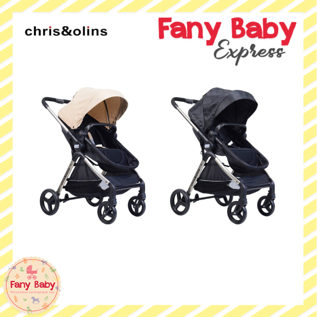CHRIS OLINS STROLLER PARIS AUTO FOLDING REVERSIBLE / Z18