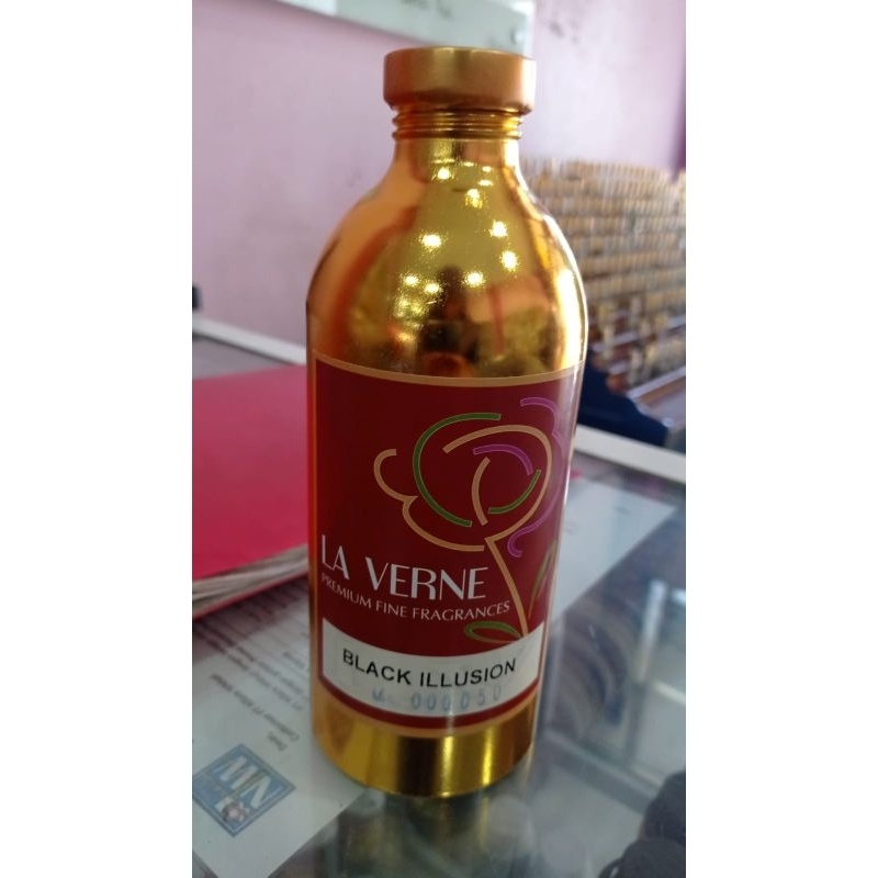 BLACK ILLUSION _ Black opium Pure illusion _ YSL 500 gr, Bibit Parfum Segel Pabrik (AJIIB BANGET ...