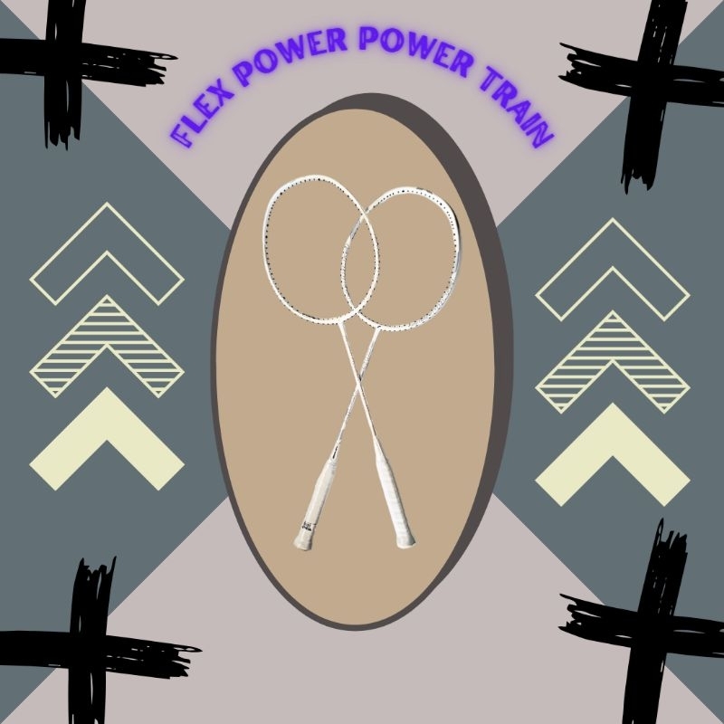 RAKET BADMINTON FLEX POWER POWER TRAIN