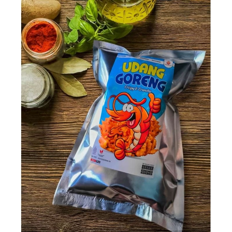 

UDANG GORENG CRISPY DAN RENYAH TERMURAH ISI 100GR