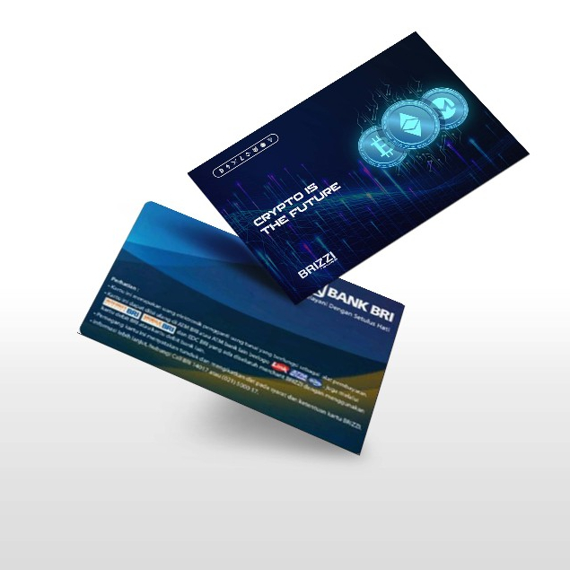 KARTU E-TOLL E-MONEY MANDIRI | BRIZZI BRI DESIGN KRIPTO