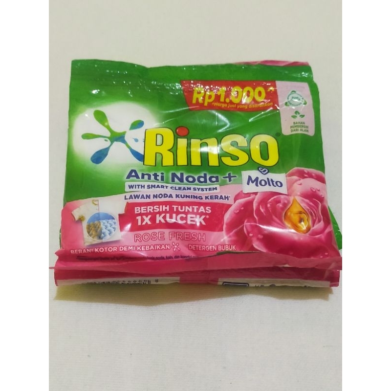 DETERGEN RINSO BUBUK 40 GRAM