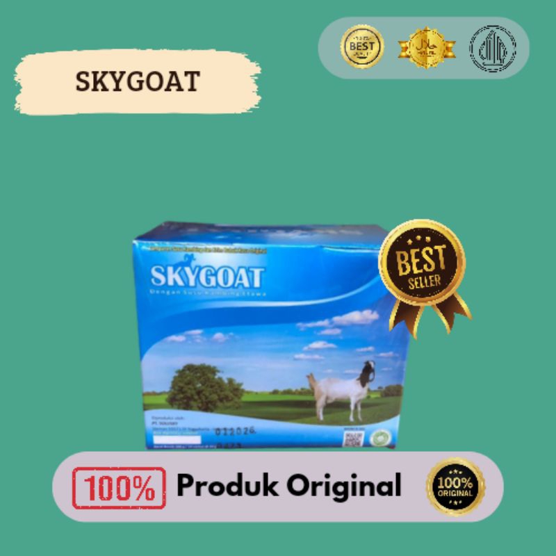 

SKY GOAT" Dengan susu kambing etawa ORIGINAL.Berat bersih 200 gram.
