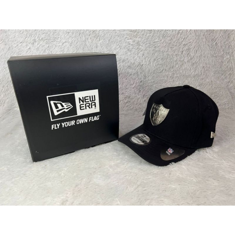 WG Elegance_Premium_Topi Baseball Raiders_Raiders Topi Metal Logam_Topi Raiders Hitam_Topi Baseball 