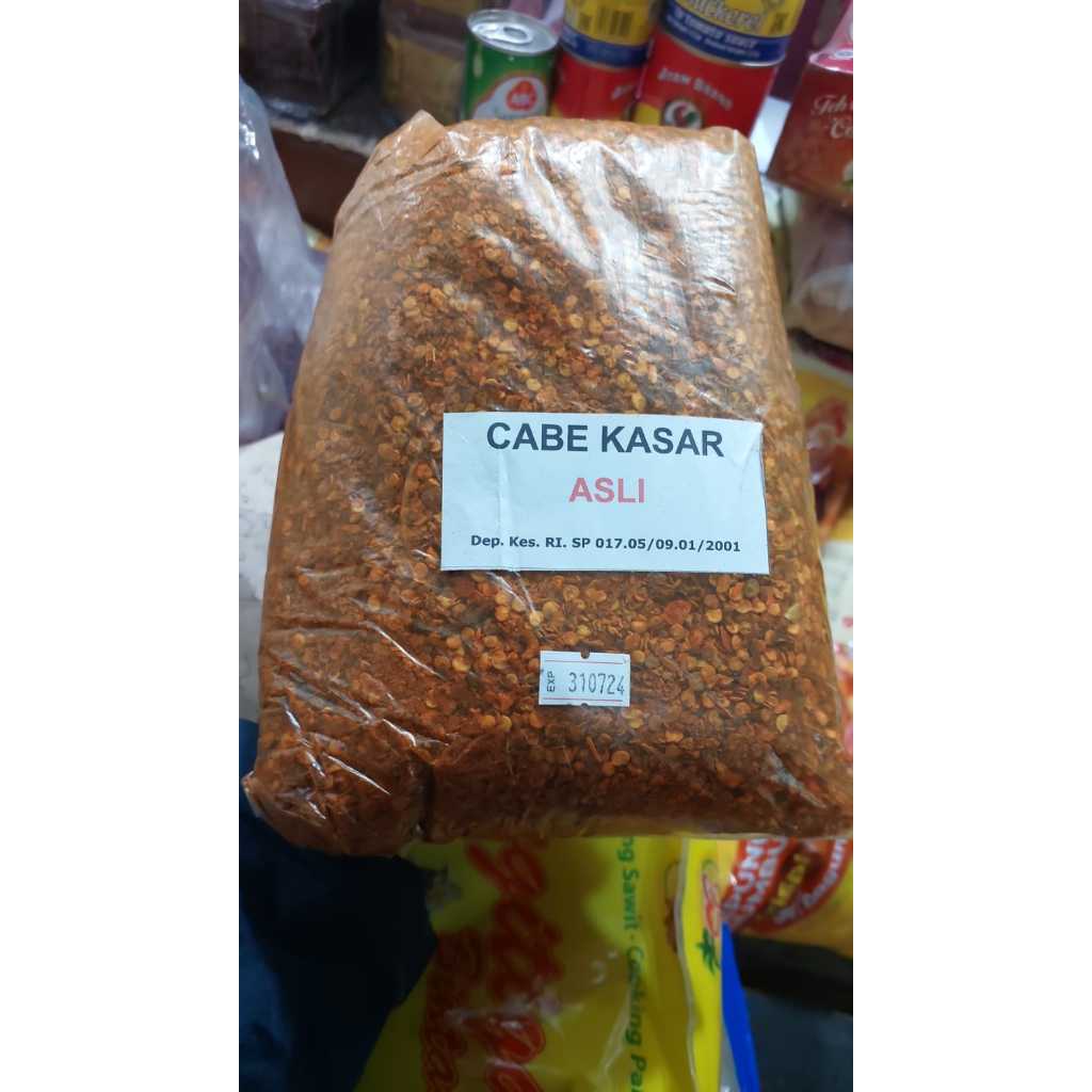 

Cabe Kasar Asli kemasan 1 kg