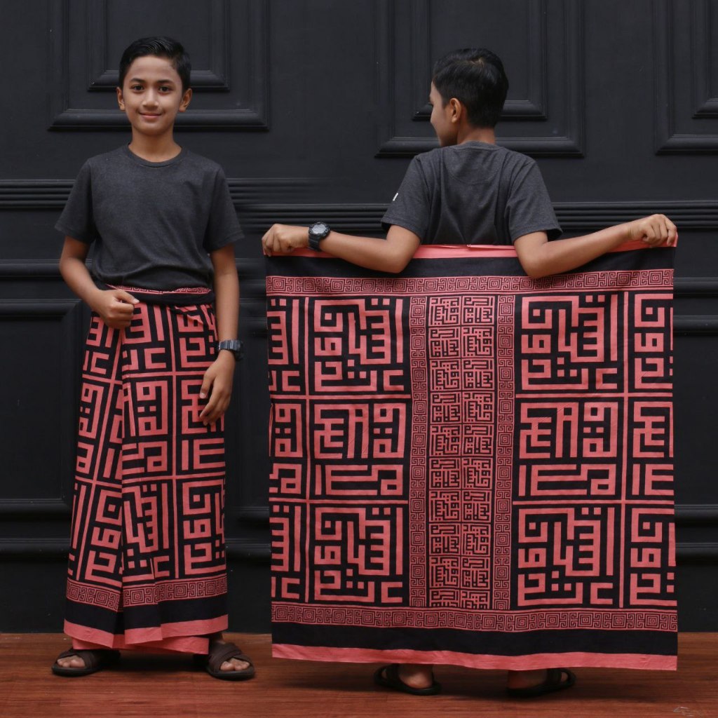 SARUNG BATIK ANAK LAKI LAKI USIA SD - SMP / SARUNG BATIK