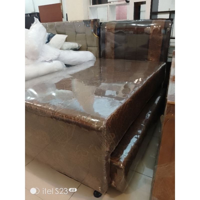tempat tidur bed dorong 4kaki