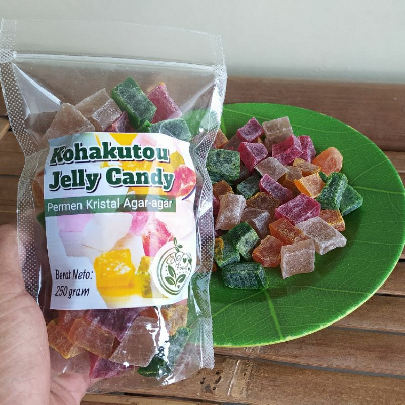 Kohakutou Jelly Crystal Candy | Permen Kristal Agar-agar | Manisan Agar Kering