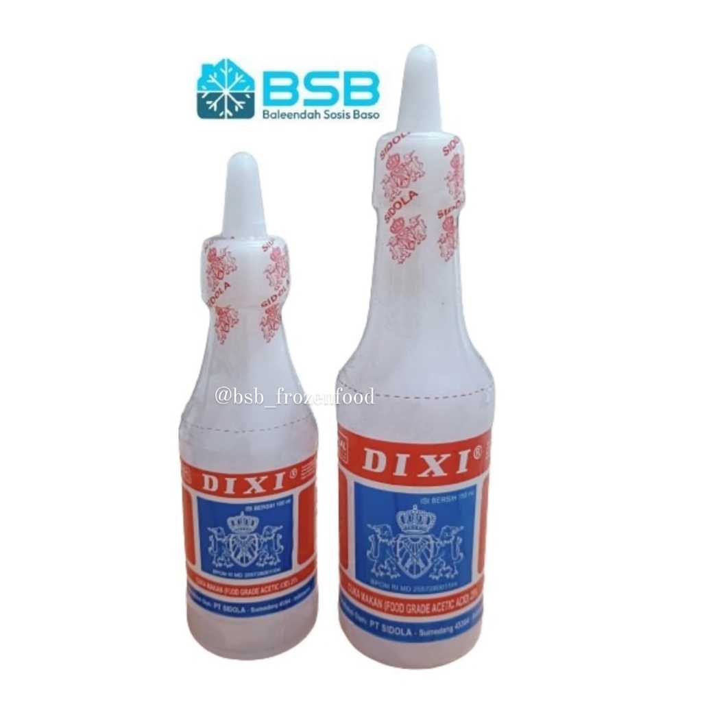 

Cuka Dixi Cuka Masak Halal Cuka Putih Dixi White Vinegar Dixi 100ml 150 ml