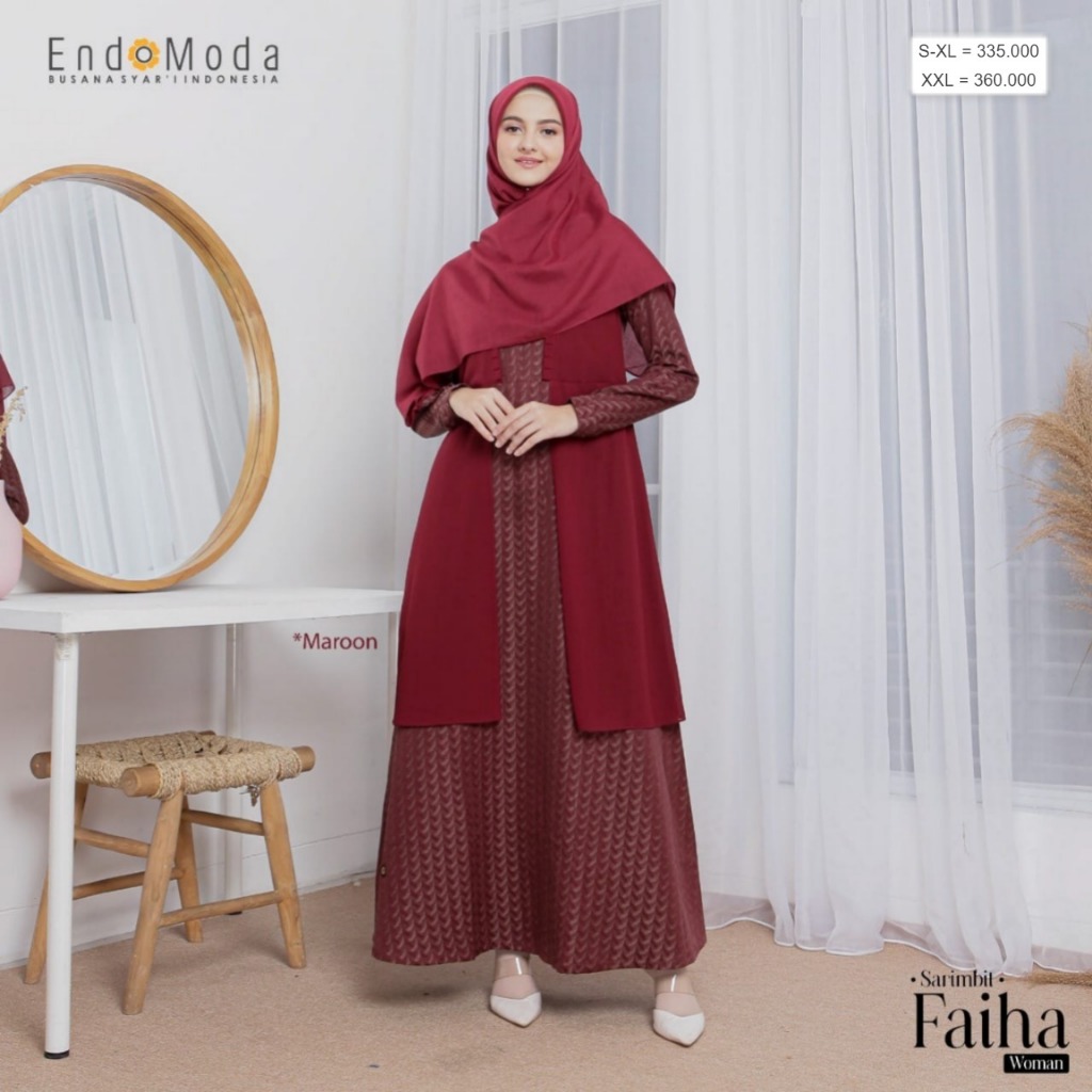 GAMIS DEWASA FAIHA BY ENDOMODA