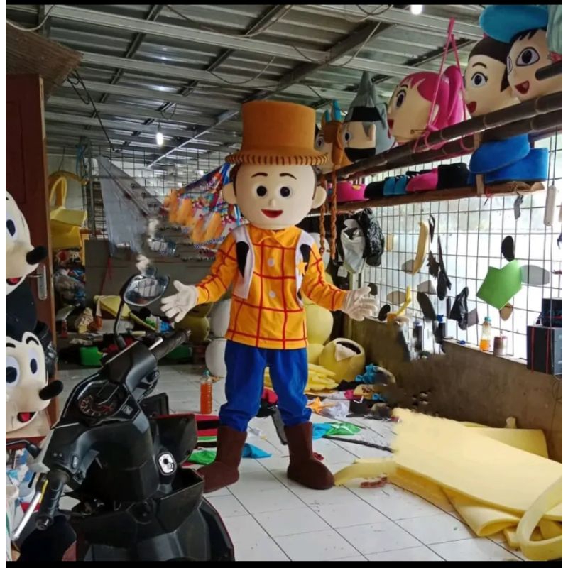 kostum koboi kostum badut koboi