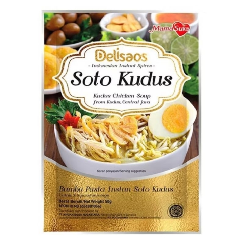 

Delisaos Soto Kudus 50g Soto Kudus Chicken Soup