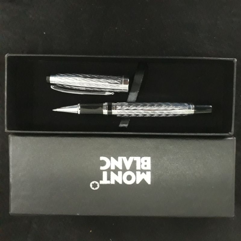 

pulpen rollerball mewah montblanc classic keren dan elegant free paperbag