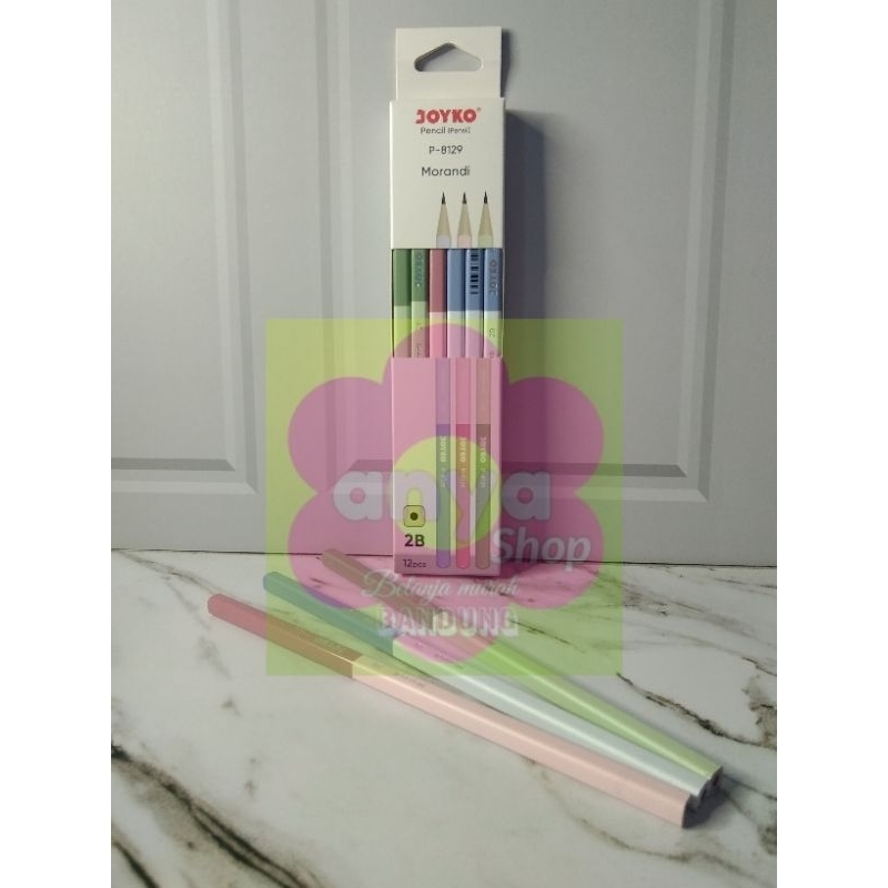 

Pensil Joyko Morandi P-8129 Morandi 2B 1 Pcs Warna Pastel