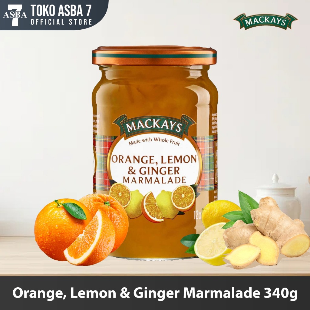 

MACKAYS ORANGE LEMON GINGER MA 340 GR