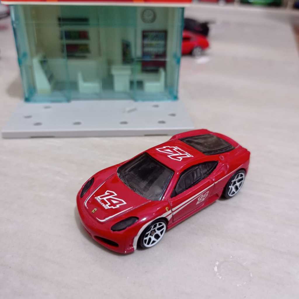 Hotwheels Ferrari F430 F 430 challenge red merah loose