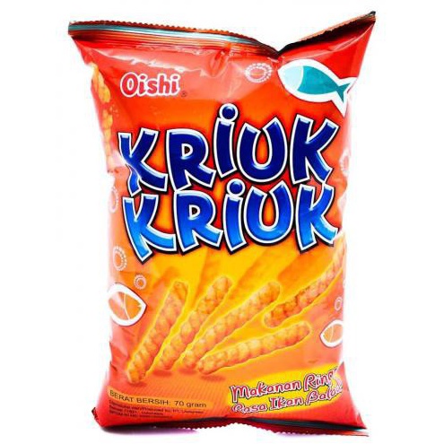 

FLASH SALE Oishi Kriuk Kriuk Rasa Ikan Balado 6 gr