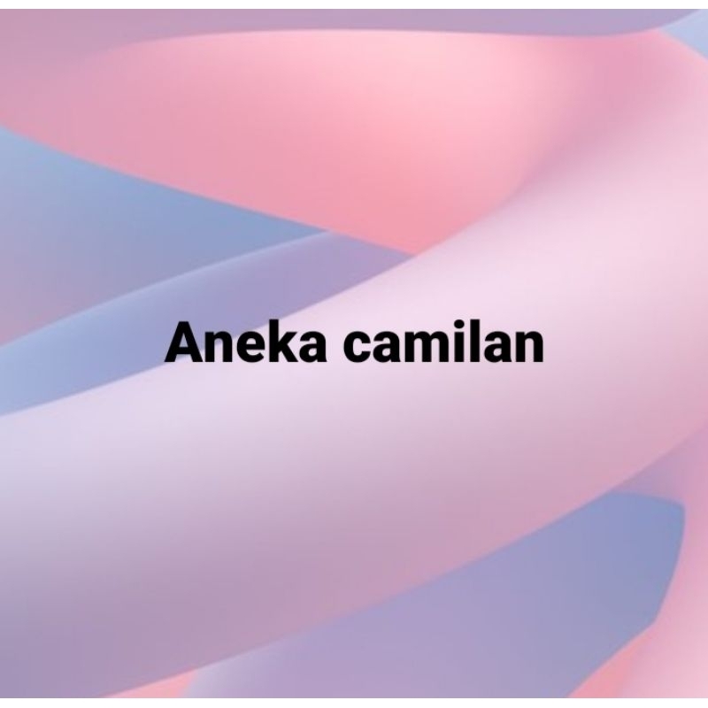 

berbagai macam camilan