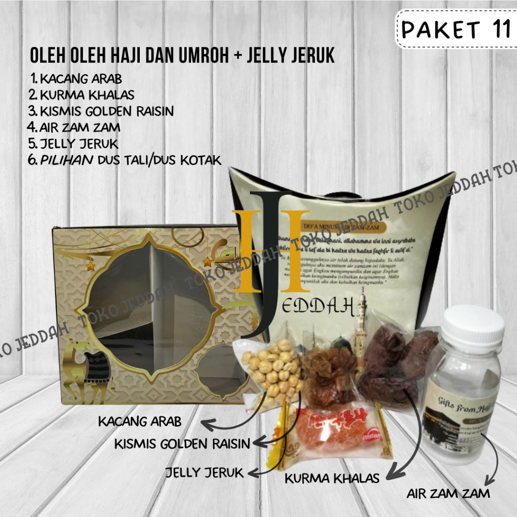 

Paket OLEH OLEH SOUVENIR HAJI UMROH JELLY JERUK TERMURAH