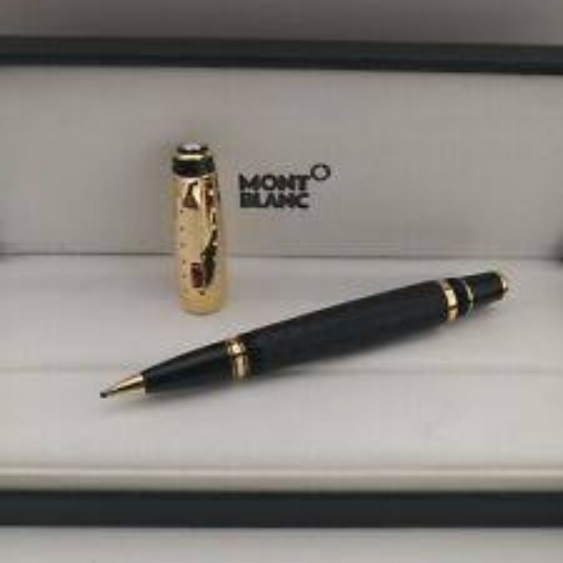 

Bollpoint Mewah Gratis Card Holder Exlusive MONBLNC Boheme Golden Black Gratis Box Exlusive Dan Grafir Nama