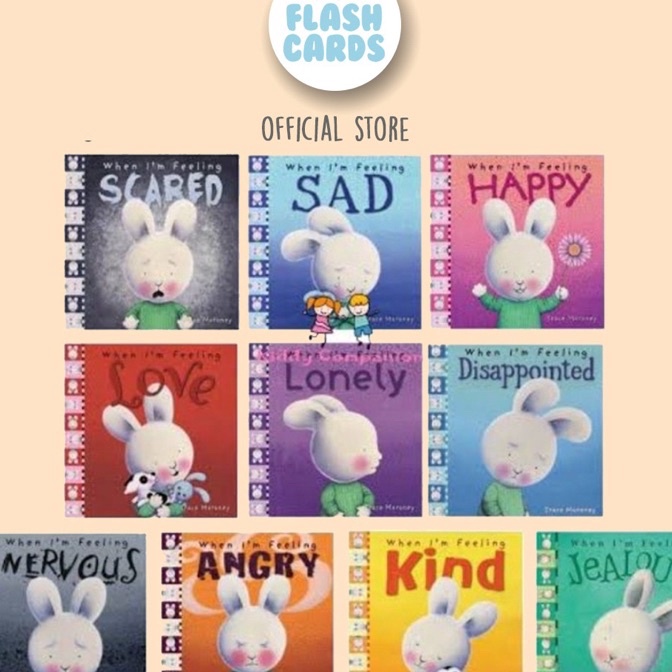 Ekstra When Im Feeling Book  Imported Book  Buku Edukasi Education Angry Sad Emotion Kids Toddler
