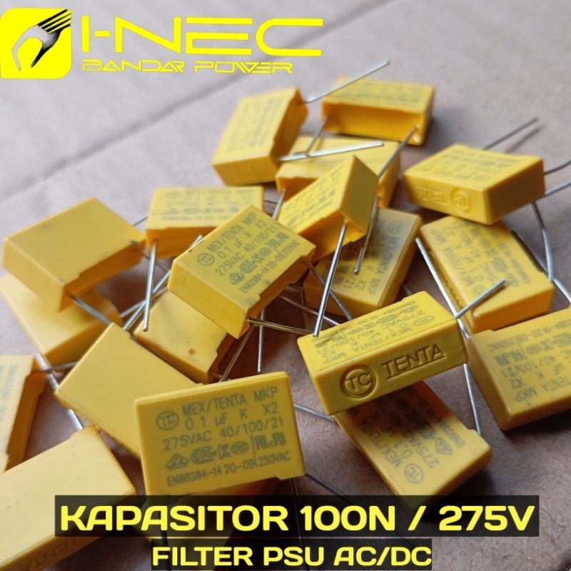 Kapasitor 100N / 275V