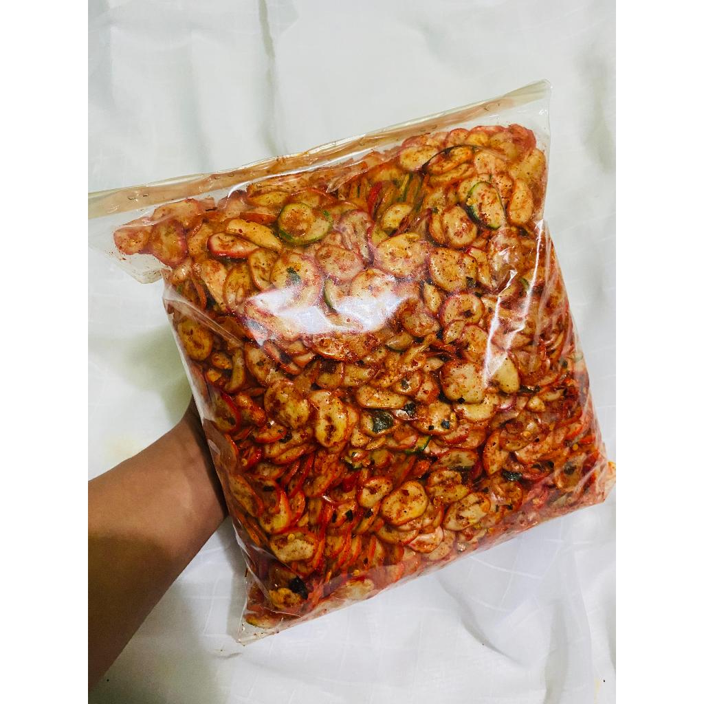 

seblak kerupuk bawang/kerupuk warna pedas daun jeruk bumbu melimpah/kerupuk bawang original daun jeruk kemasan 500gr 250gr 100gr