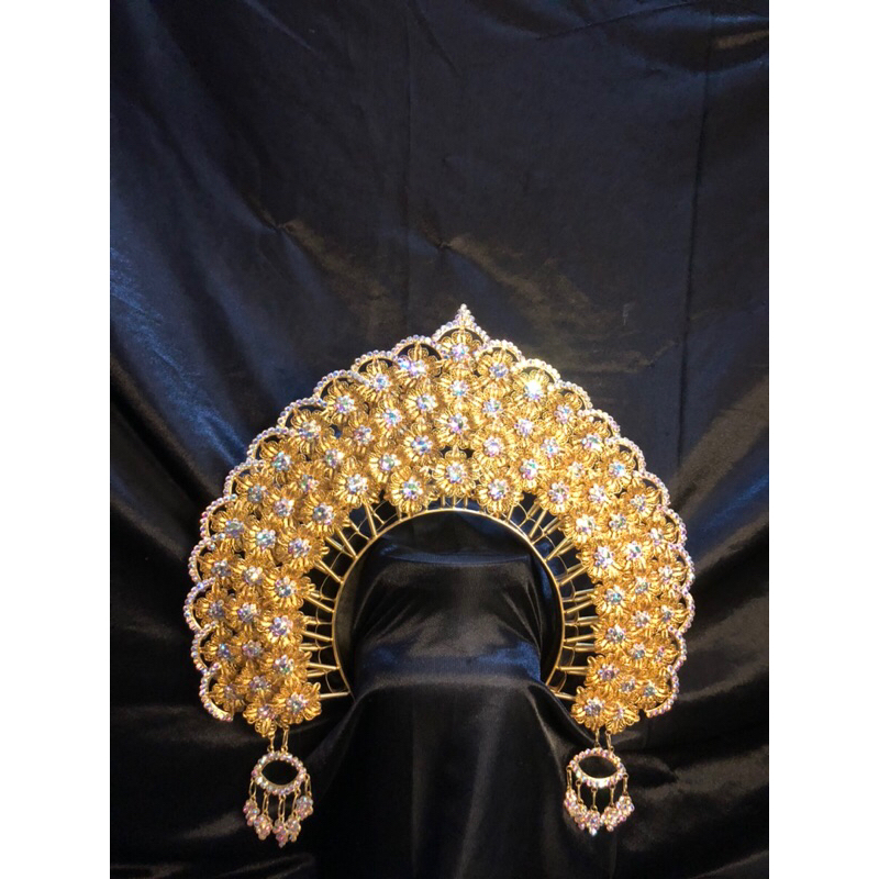 Perhiasan Bandol Pengantin Bugis Makassar/ Perhiasan Bandol ukir Mewah Bugis Makassar/ Perhiasan Ban