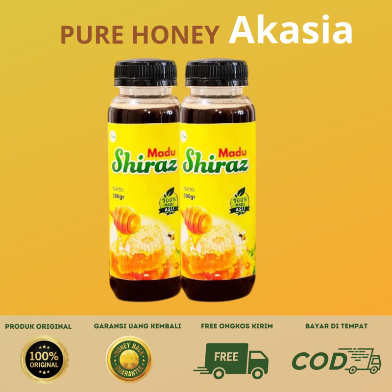 

Madu Murni Asli / Natural Honey Acasia 300gr