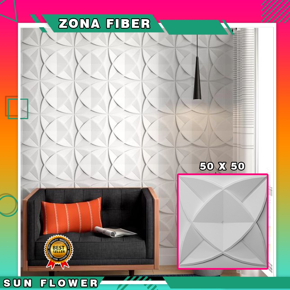 cetakan wallpanel 3d dinding 50x50 / cetakan 3d  wall panel / cetakan panel dinding 3d  / cetakan ba