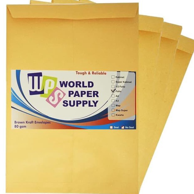 

FG2 Amplop Coklat WPS Folio Non Seal