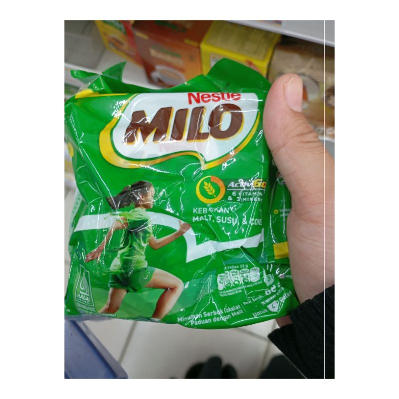 

MILO MINUMAN BUBUK ISI 4 PCS