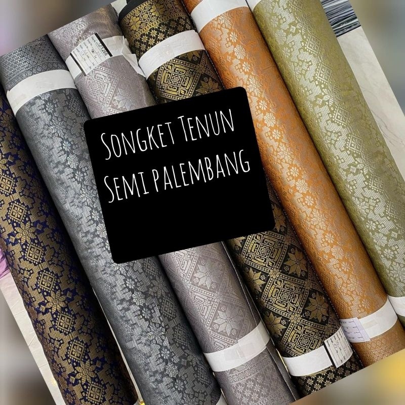 PESTA DISKON KAIN SONGKET BAHAN SONGKET SONGKET TENUN BAKAL SONGKET  KAIN ROK SONGKET MELAYU
