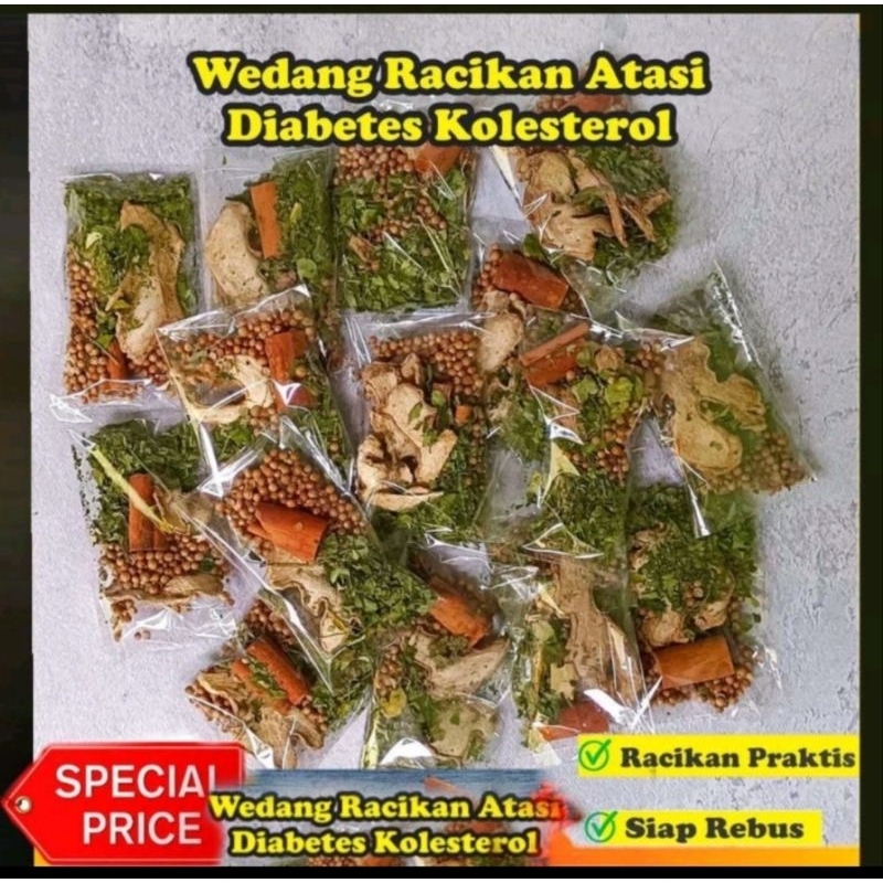 

HERBAL ALAMI ATASI DIABETES DAN KOLESTEROL/ ATASI KESEMUTAN, REMATIK, JANTUNG/MENINGKATKAN KEKEBALAN TUBUH/DAUN KELOR-KETUMBAR-JAHE-KAYU MANIS
