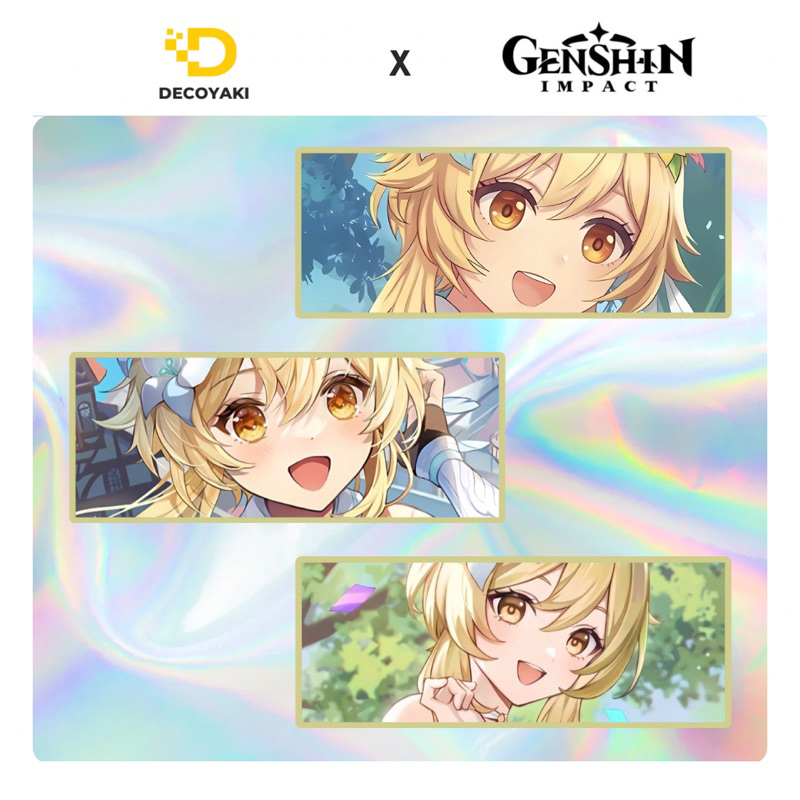 

Sticker Slap Hologram Lumine Genshin Impact, Stiker Hologram Lumine Genshin Impact