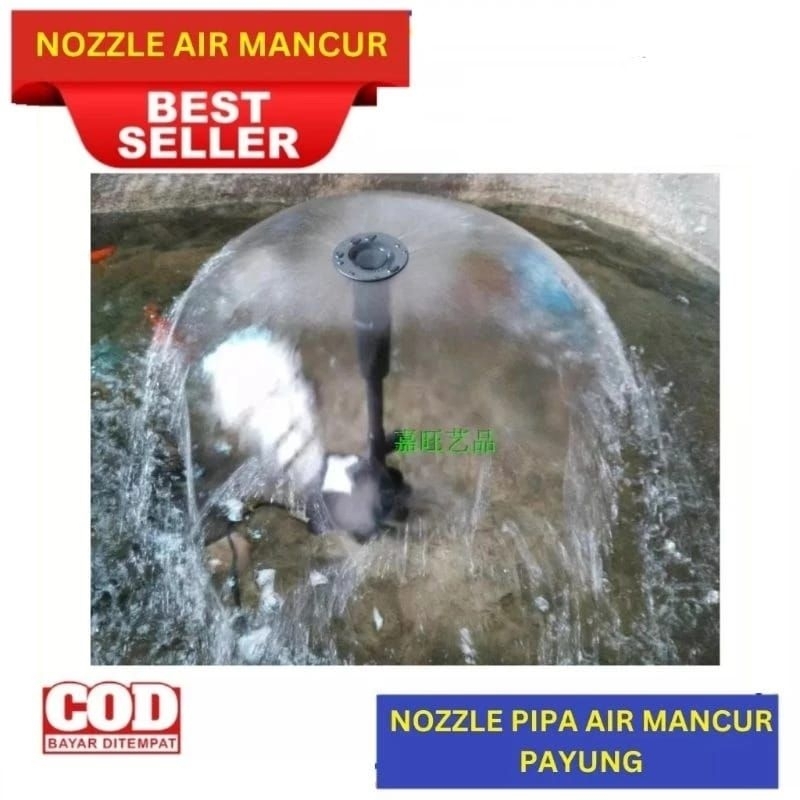 pipa air mancur nozzle aquarium set Air Mancur MURAH