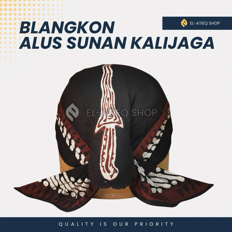 Blangkon Alus Cuci Lipat Sunan Kalijaga