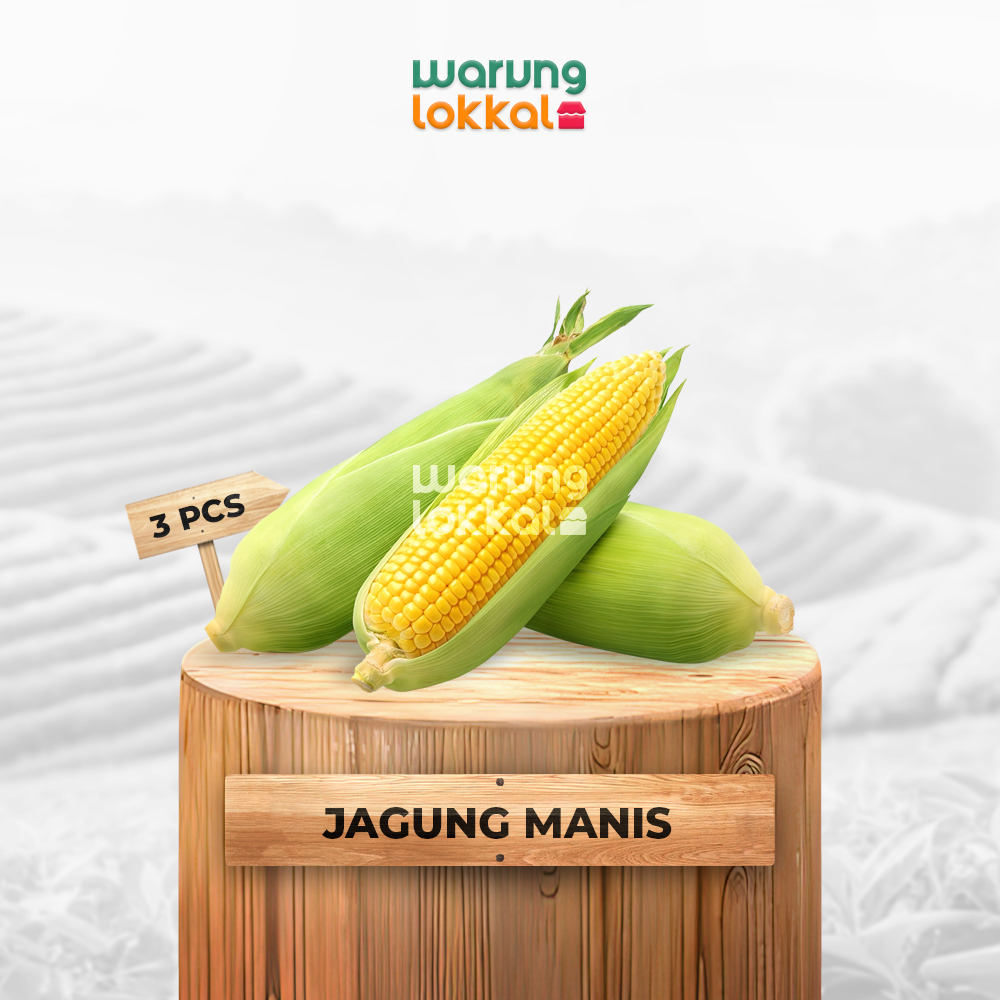 

Jagung Manis 3 Pcs - Warung Lokkal