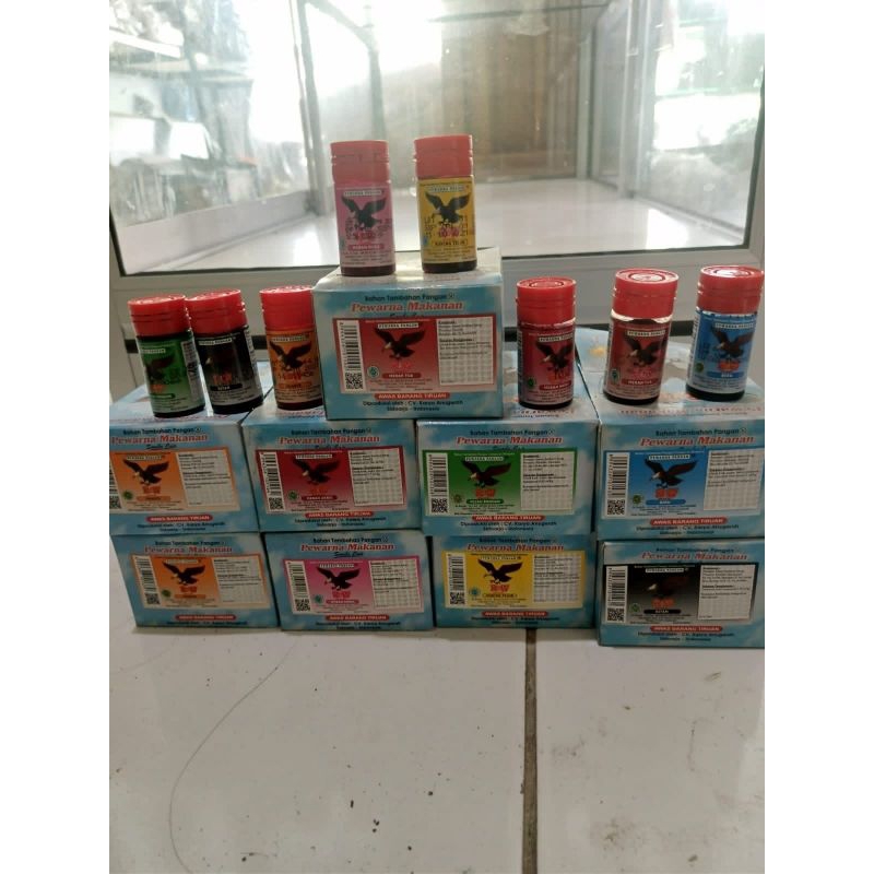 

Pewarna Makanan Merk RW/ Sumbo Warna Warni