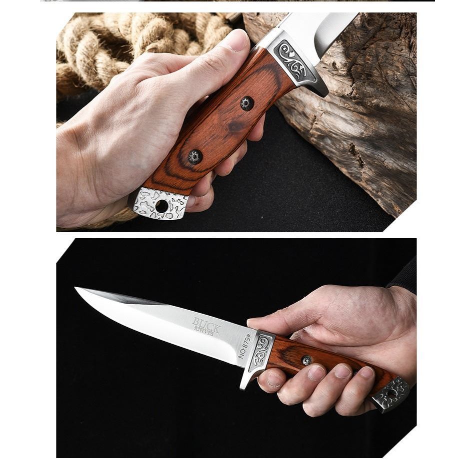 Pisau Buck Knife PC 879, Pisau Camping, Pisau Mancing, Jungle Knife