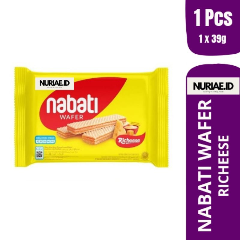 

Nabati Wafer 1 PCS (39g) - RICHEESE