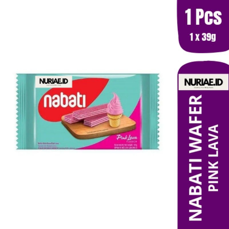 

Nabati Wafer 1 PCS (39g) - PINK LAVA