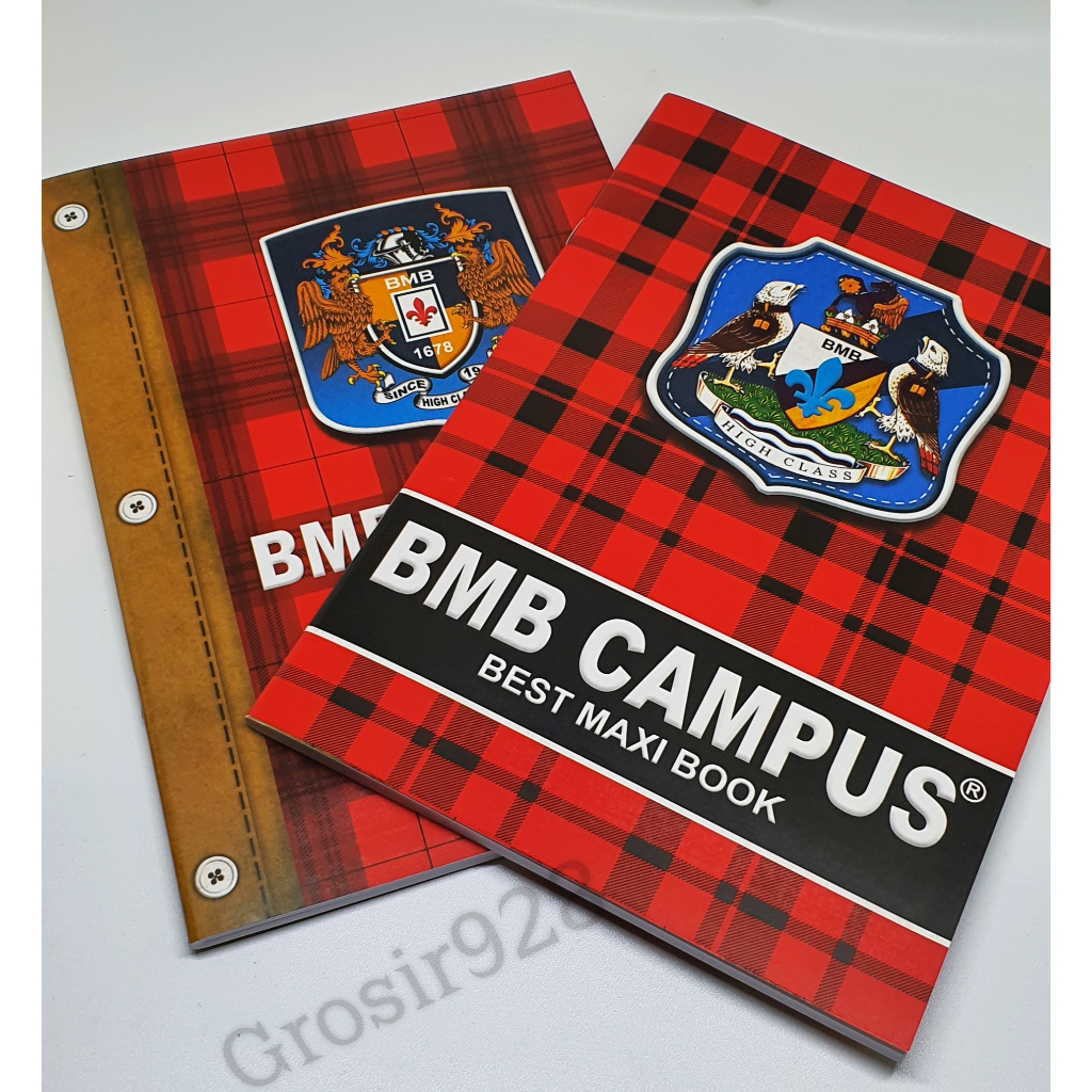 

mh (Per 10 buku) Buku Tulis Campus / Boxy merk BMB isi 70 lbr
