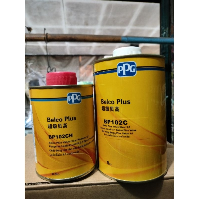 CLEAR PPG BELCO PLUS 2:1 1ltr