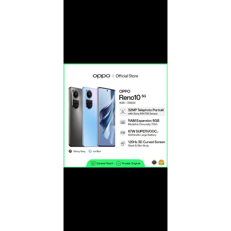 Oppo Reno 10 5G 8/256 gb
