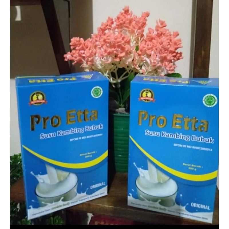 

Pro Etta Susu Kambing Etawa Bubuk