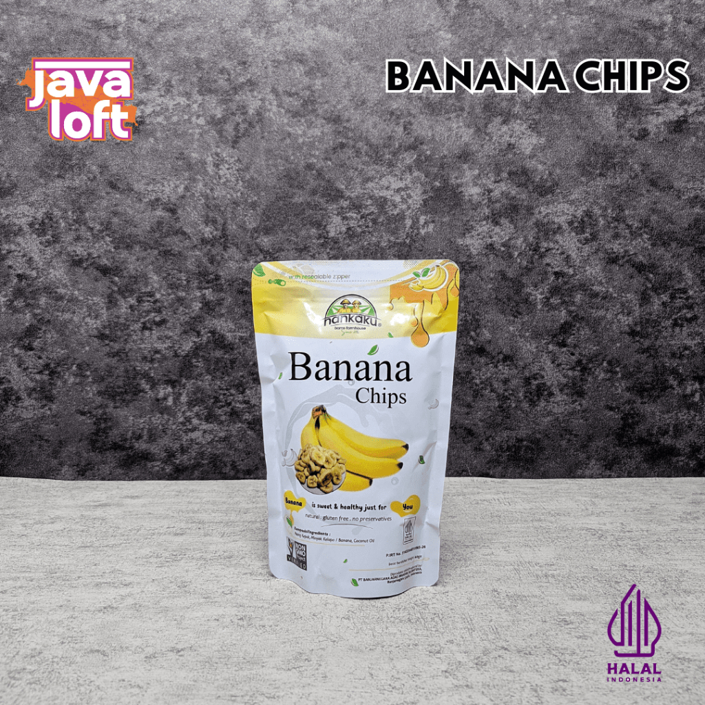 

Banana Chips Nankaku Cemilan Nangka Chips Khas Banjarnegara Enak Dan Manis