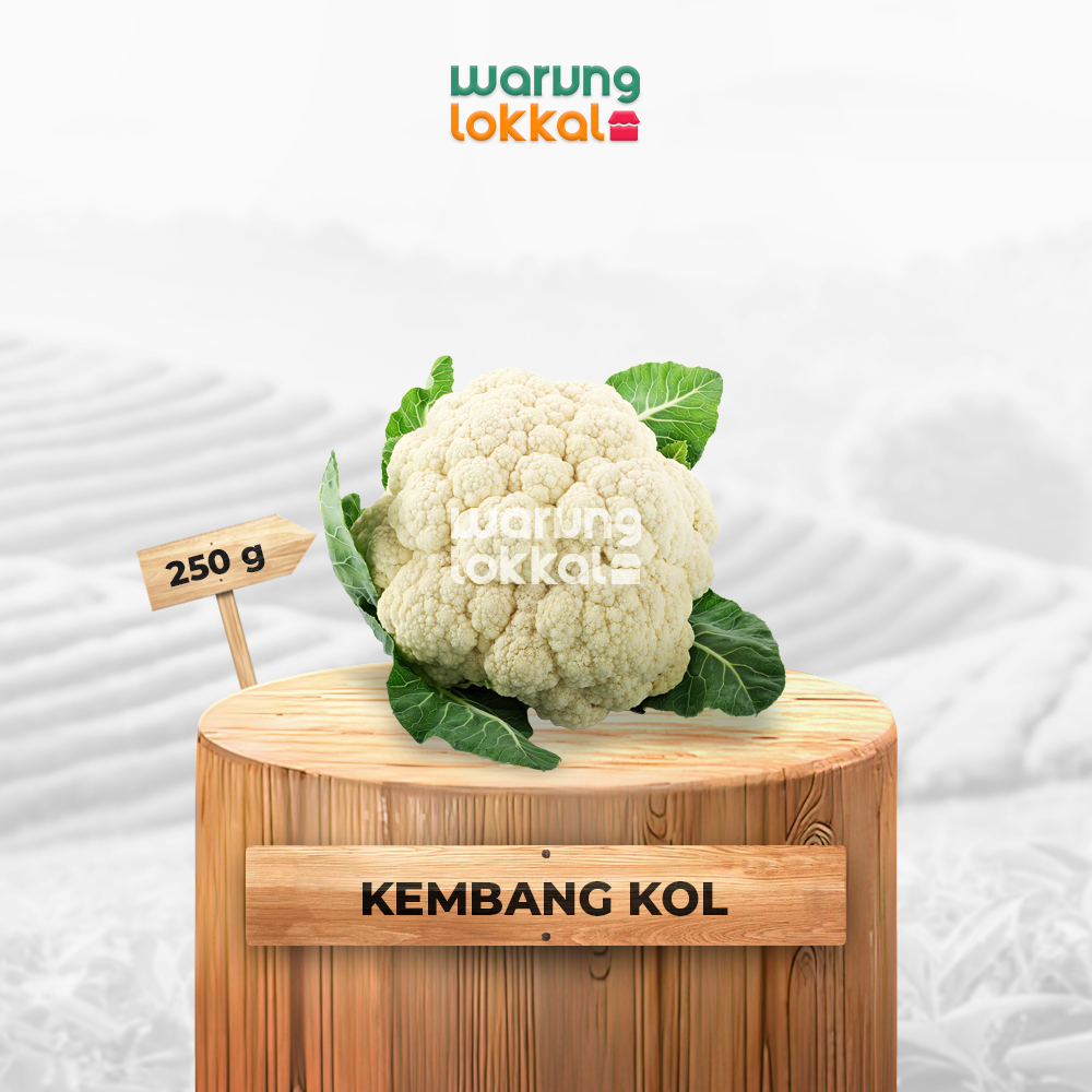 

Kembang Kol 250g - Warung Lokkal