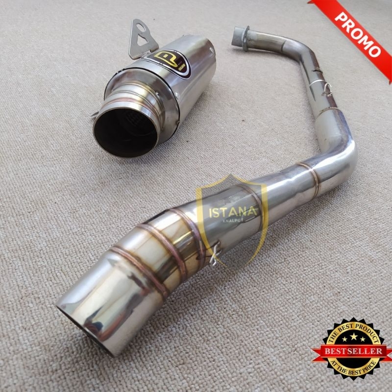 Knalpot Pekajaman Muffler Jupiter Vega R Shogun Revo Kharisma Honda Blade Cripton Smash Kaze R